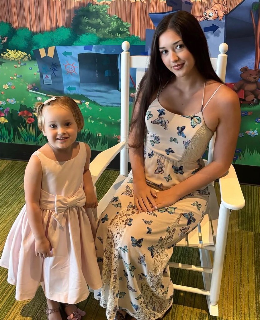 Luna with Mommy